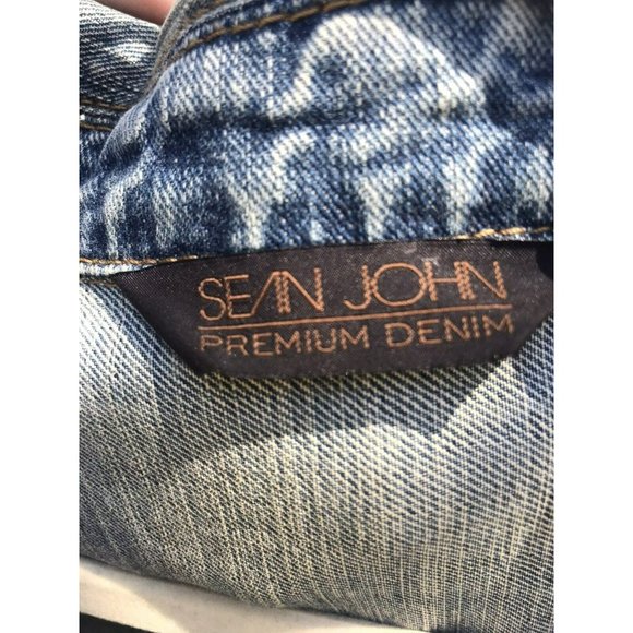 Vintage Sean John Denim Jacket size xxxl - Picture 2 of 3